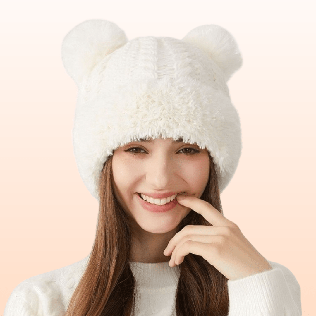 Fuzzy Knitted Beanie - Snug and Cozy PH